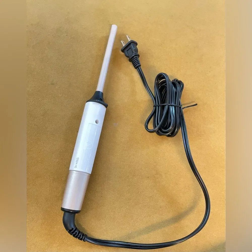 Remington 1/2" Shea Ceramic Coated Hair Wand Iron Tight Curls As-Is